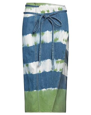 ALANUI Denim skirt Blue 100% Cotton