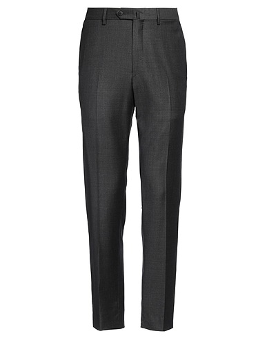 CARUSO Casual pants Charcoal 100% Wool