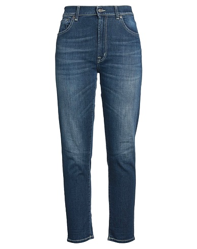 DONDUP Denim trousers Blue 92% Cotton, 6% Elastomultiester, 2% Elastane
