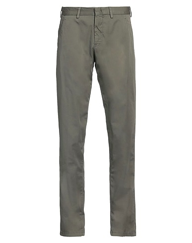 PT Torino Casual trouser Military green 97% Cotton, 3% Elastane
