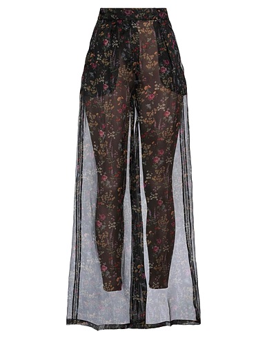 MAX MARA Casual pants Black 100% Silk