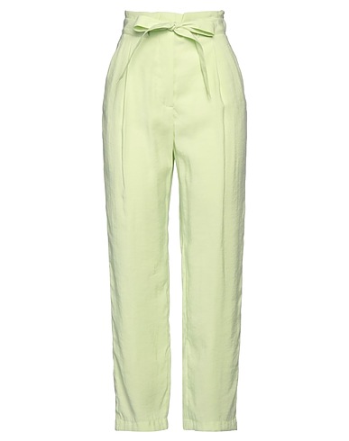EMPORIO ARMANI Casual pants Light green 85% Modal, 15% Polyester