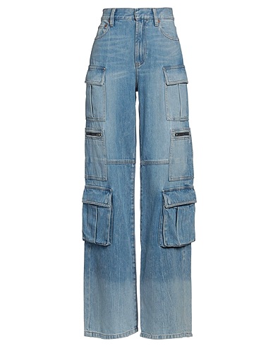 ALICE + OLIVIA JEANS Pantaloni jeans Blu 62% Cotone, 38% Lyocell