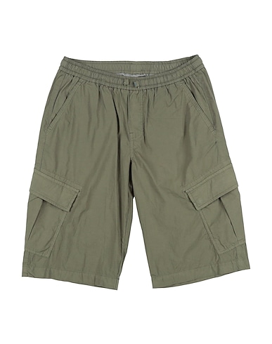 NORTH SAILS Shorts & Bermuda Military green 97% Cotton, 3% Elastane