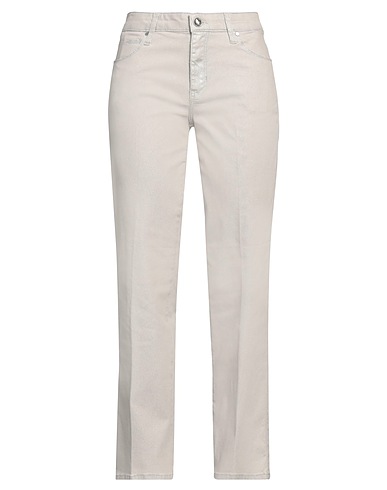 GUESS Denim trousers Beige 68% Cotton, 29% Polyester, 3% Elastane
