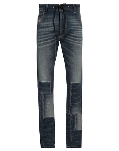 DIESEL Denim trousers Blue 90% Cotton, 8% Polyester, 2% Elastane