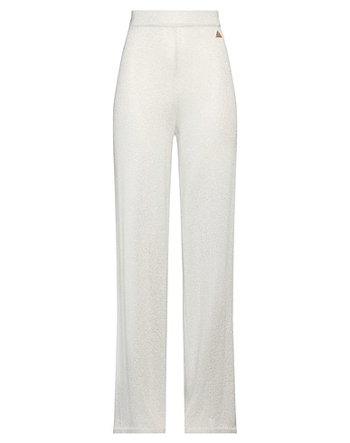 AKEP Pantalone Off white 80% Viscosa, 10% Poliammide, 10% Poliestere