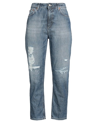 DONDUP Denim trousers Blue 100% Cotton