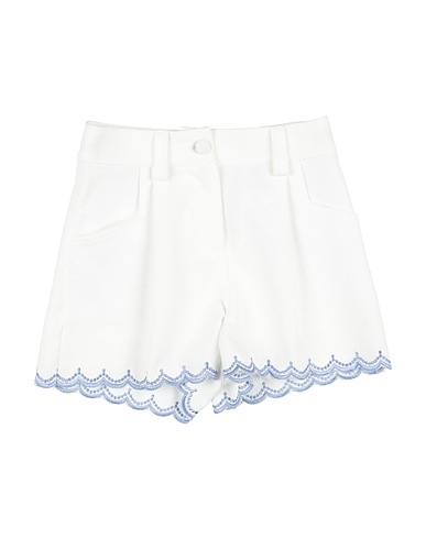 ETRO Shorts & Bermuda White 100% Cotton, Viscose, Polyester