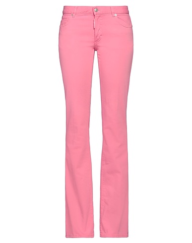DSQUARED2 Denim pants Pink 98% Cotton, 2% Elastane