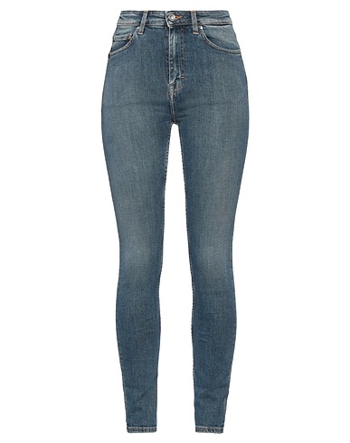 TIGER OF SWEDEN Denim trousers Blue 99% Cotton, 1% Elastane