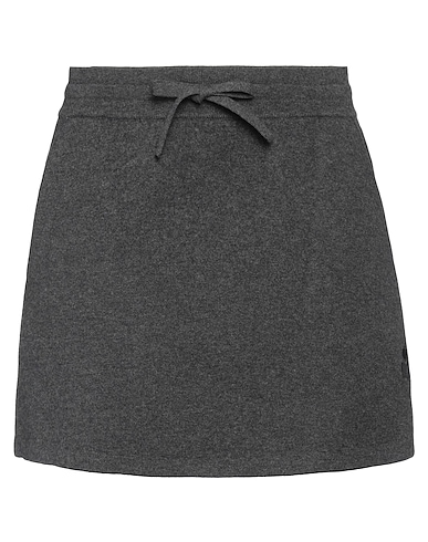 MARANT ÉTOILE Mini skirt Lead 41% Cotton, 22% Viscose, 18% Wool, 18% Synthetic fibers, 1% Elastane