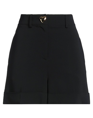 MOSCHINO Shorts & Bermuda Black 97% Viscose, 3% Elastane