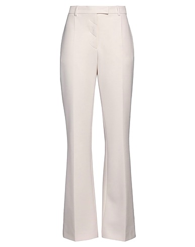 DION LEE Casual pants Cream 53% Polyester, 42% Wool, 5% Elastane