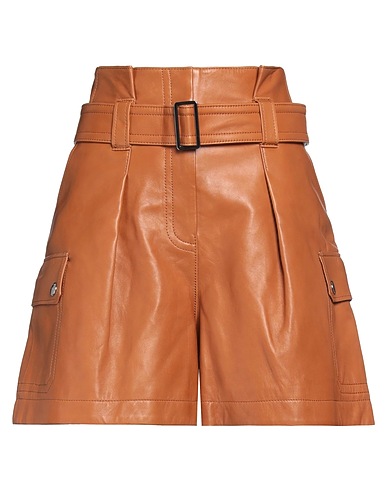 COACH Leather trouser Tan 100% Lambskin