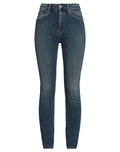 TIGER OF SWEDEN Denim trousers Blue 99% Cotton, 1% Elastane