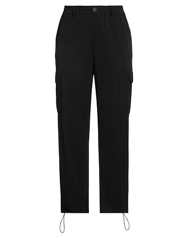 TWINSET Casual trouser Black 100% Polyester