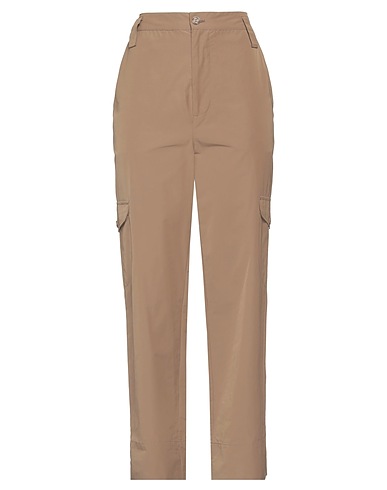 RABENS SALONER Pantalone Marrone 54% Poliestere riciclato, 46% Cotone