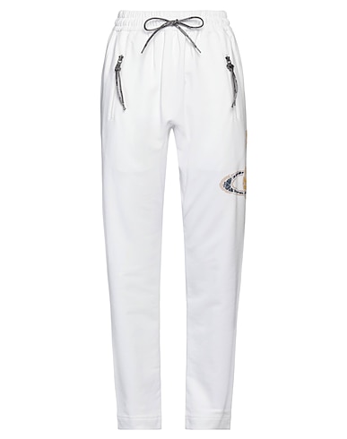 VIVIENNE WESTWOOD Casual pants White 100% Cotton