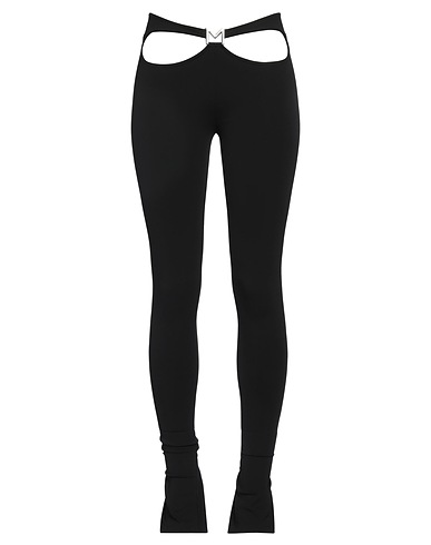 MUGLER Leggings Schwarz 88% Viskose, 12% Elastan
