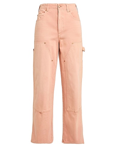 ULLA JOHNSON Denim pants Antique rose 100% Cotton