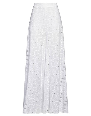 ACTITUDE by TWINSET Casual pants White 100% Cotton