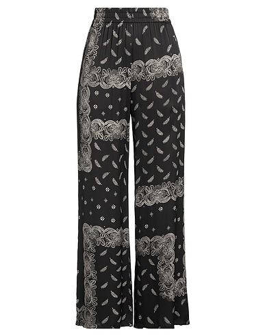 19.70 NINETEEN SEVENTY Casual trouser Black 100% Viscose