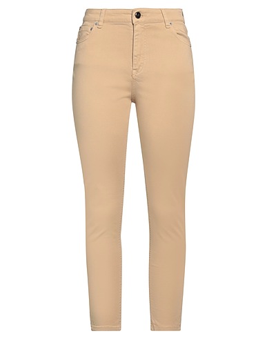 SEMICOUTURE Casual trouser Sand 97% Cotton, 3% Elastane