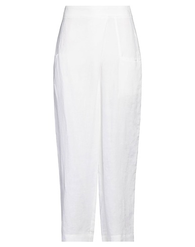 SARAH PACINI Pantalone Bianco 100% Lino