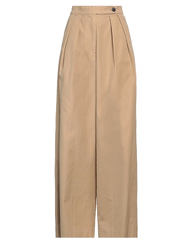 DRIES VAN NOTEN パンツ ベージュ コットン 100%