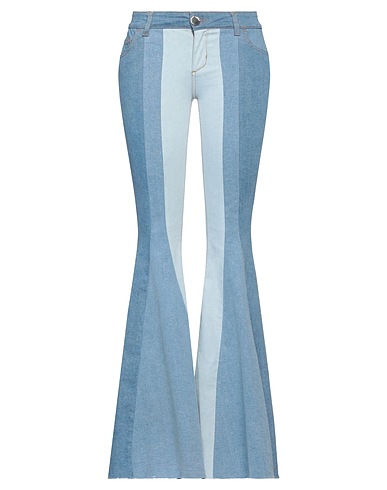 LIU •JO Denim pants Blue 98% Cotton, 2% Elastane