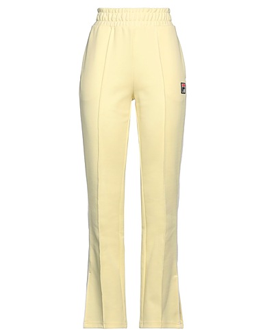 FILA Casual trouser Yellow 65% Cotton, 35% Polyester