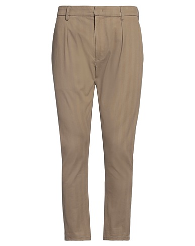 DONDUP Casual trouser Khaki 100% Cotton