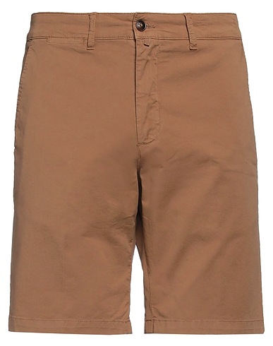 BETWOIN Shorts & Bermudas Braun 97% Baumwolle, 3% Elastan