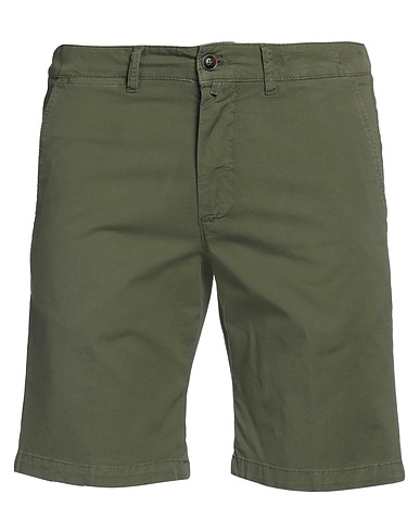 BETWOIN Shorts & Bermuda Military green 97% Cotton, 3% Elastane