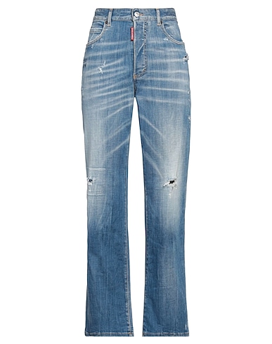 DSQUARED2 Bootcut Jeans Blue 98% Cotton, 2% Elastane