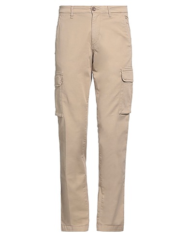 40WEFT Casual trouser Sand 97% Cotton, 3% Elastane