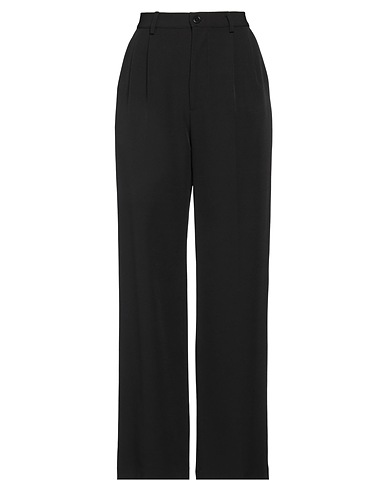 FORTE DEI MARMI COUTURE Casual pants Black 90% Polyester, 10% Elastane