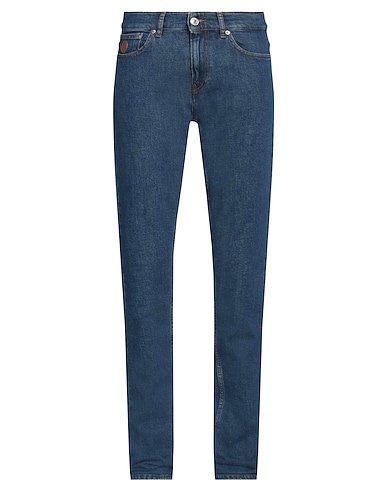 TRUSSARDI Denim pants BLU 99% Cotton, 1% Elastane