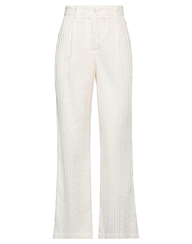 ANONYME DESIGNERS Casual trouser Ivory 100% Polyester
