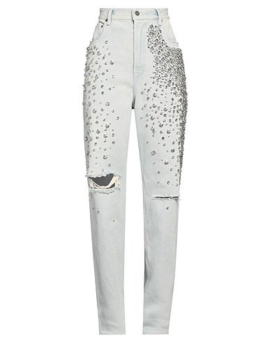 GOLDEN GOOSE Pantalones vaqueros Azul marino 100% Algodón