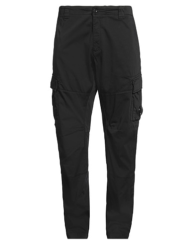 C.P. COMPANY Casual trouser Black 98% Cotton, 2% Elastane