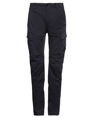 C.P. COMPANY Casual trouser Midnight blue 98% Cotton, 2% Elastane