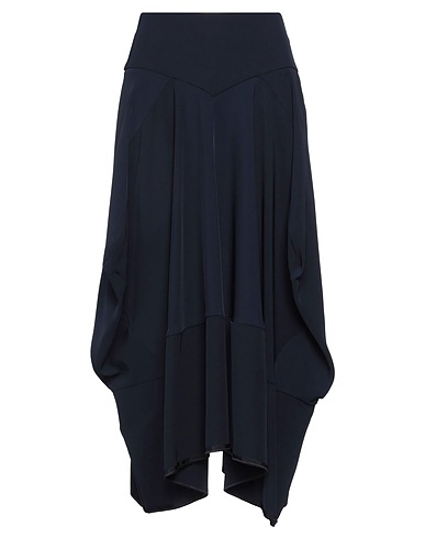 HIGH Midi skirt Midnight blue 95% Polyester, 5% Elastane