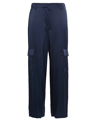 OTTOD'AME Pantalone Blu notte 100% Viscosa