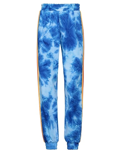 FARM RIO Casual trouser Blue 61% Polyester, 36% Cotton, 3% Elastane