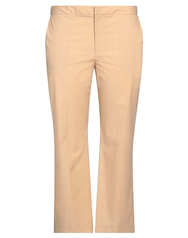 TWINSET Pantalons larges BEIGE 96% Coton, 4% Élasthanne
