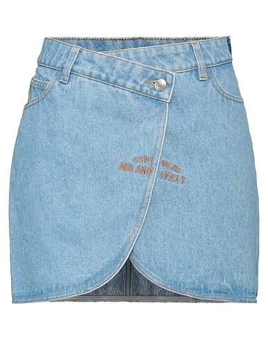 GCDS Denim skirt Blue 100% Cotton