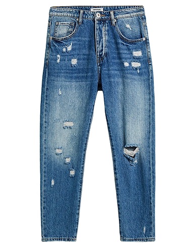 IMPERIAL Denim trousers Blue 98% Cotton, 2% Polyester