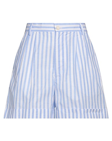 FORTE DEI MARMI COUTURE Shorts & Bermuda Sky blue 100% Linen